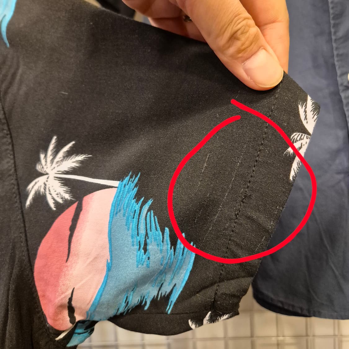 (2XL)USA 하와이안 반팔셔츠  상품이미지6