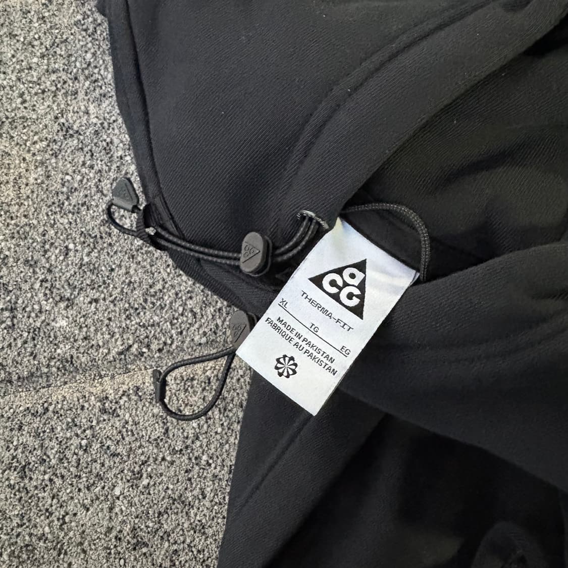 나이키 ACG 플리스 풀오버 블랙 앤트러사이트 상품이미지6