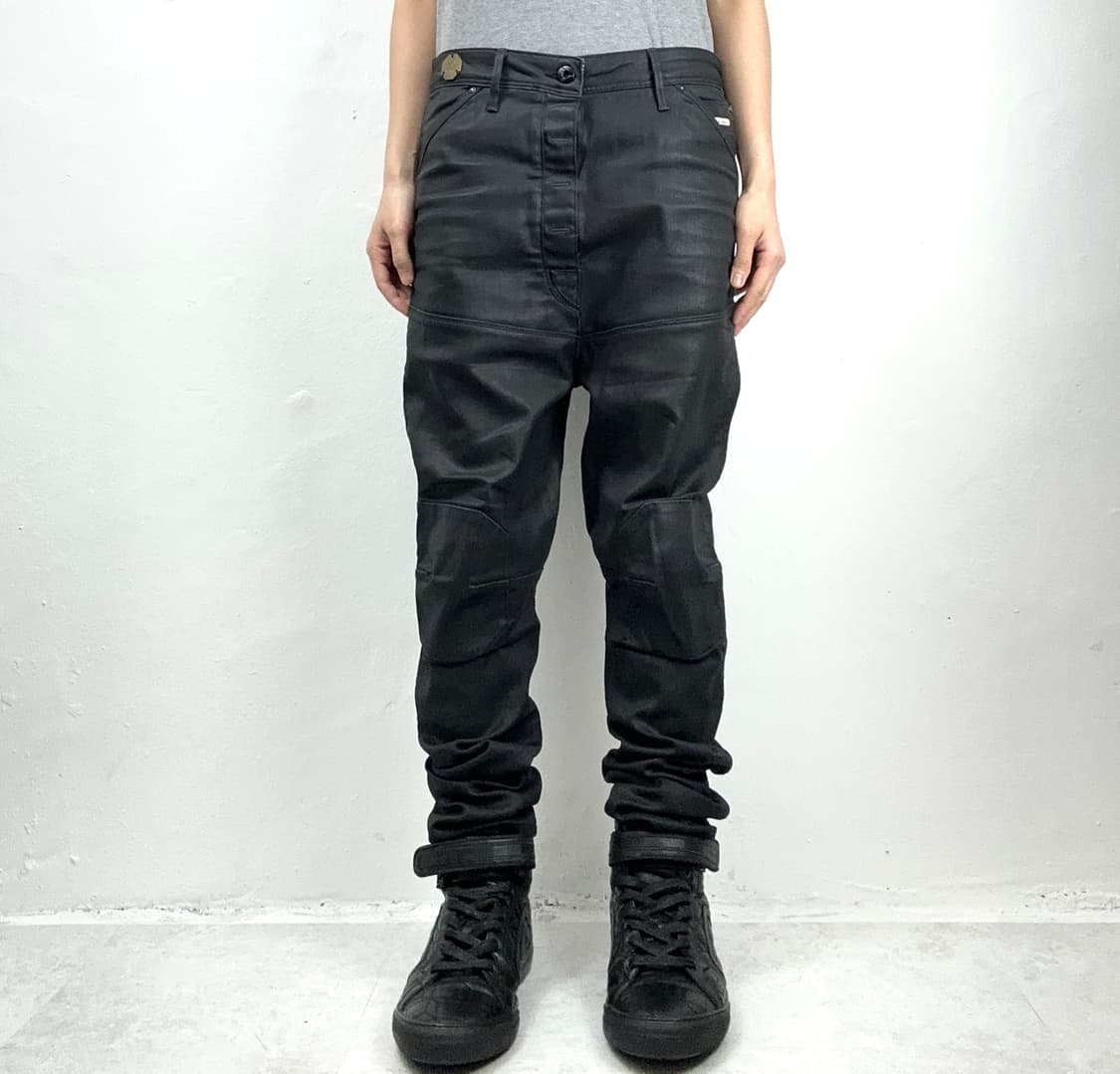 G-Star Raw 96 Elwood Coated Biker Pants 상품이미지1