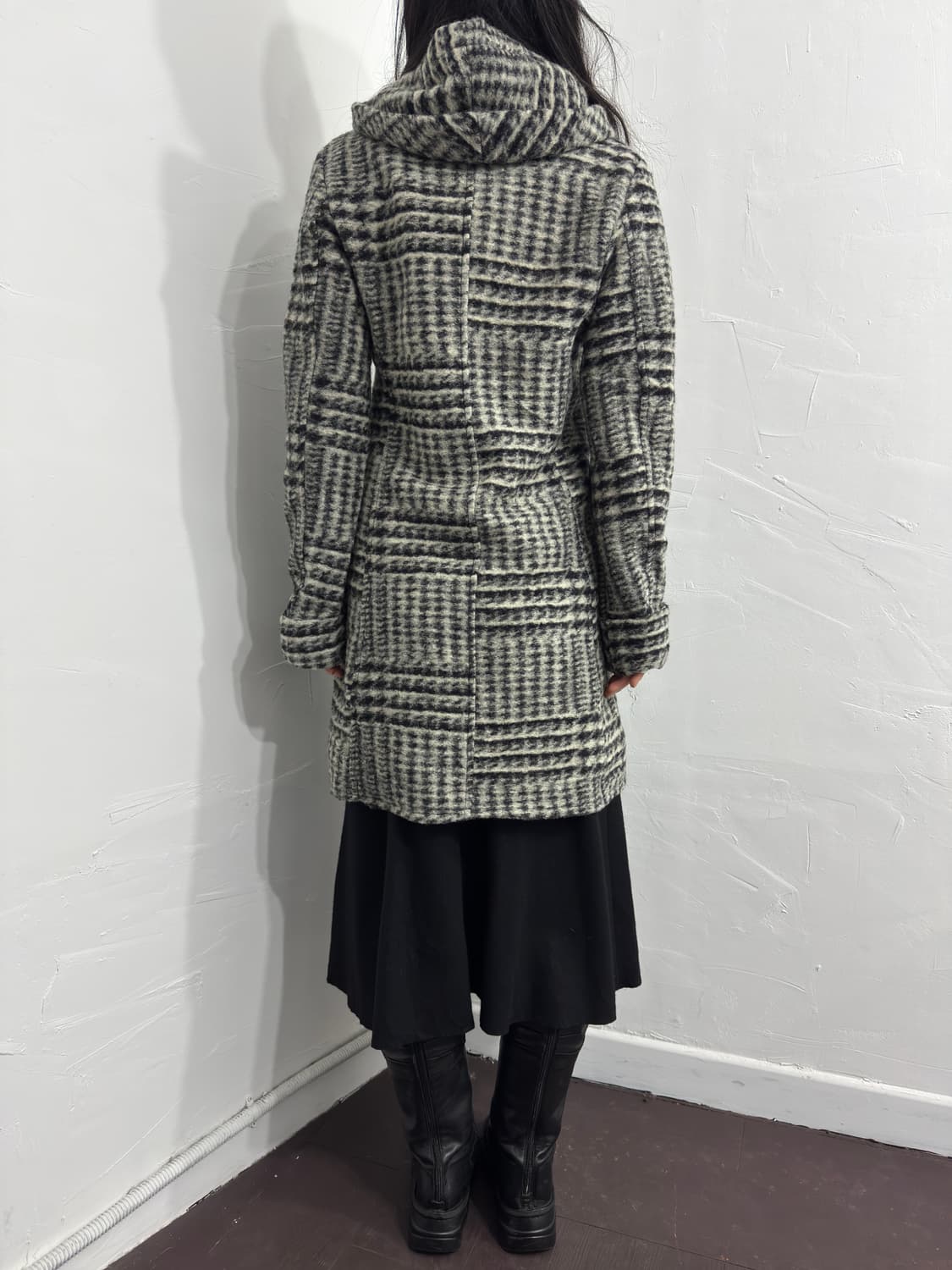 mdept check coat 상품이미지5