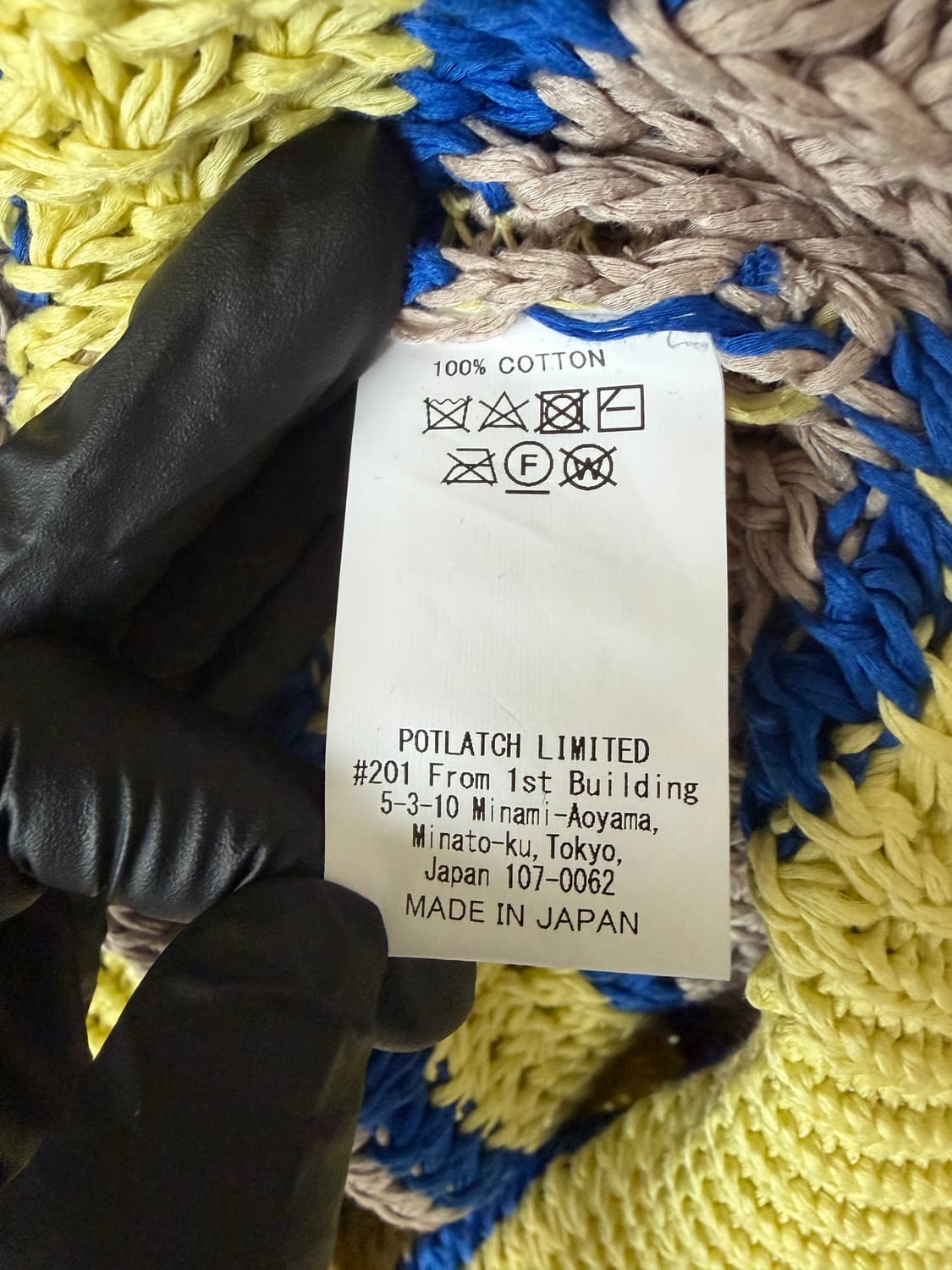 카브엠트 STRIPE LOOSE WAFFLE KNIT #2 상품이미지5