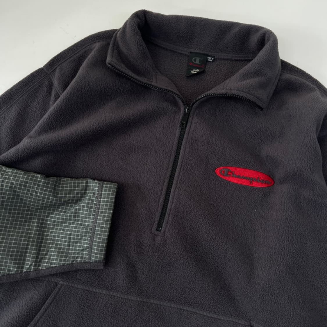 챔피온 빈티지 플리스 반집업 상품이미지2