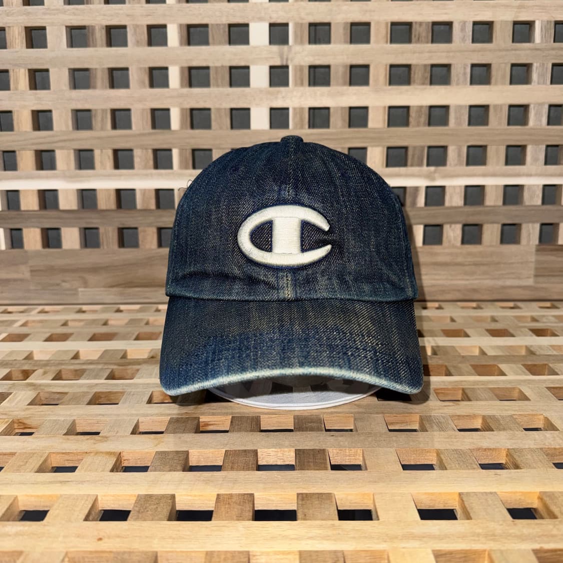 챔피온 데님 캡 상품이미지2