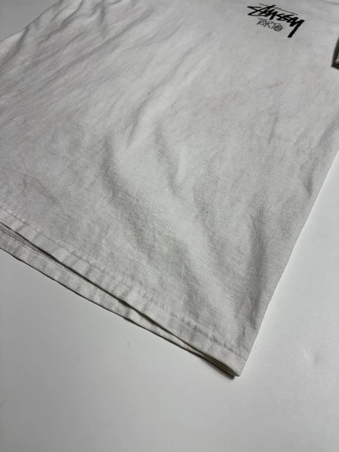스투시 STUSSY 스탁 도쿄 코튼 반팔 티셔츠 R1880 상품이미지5