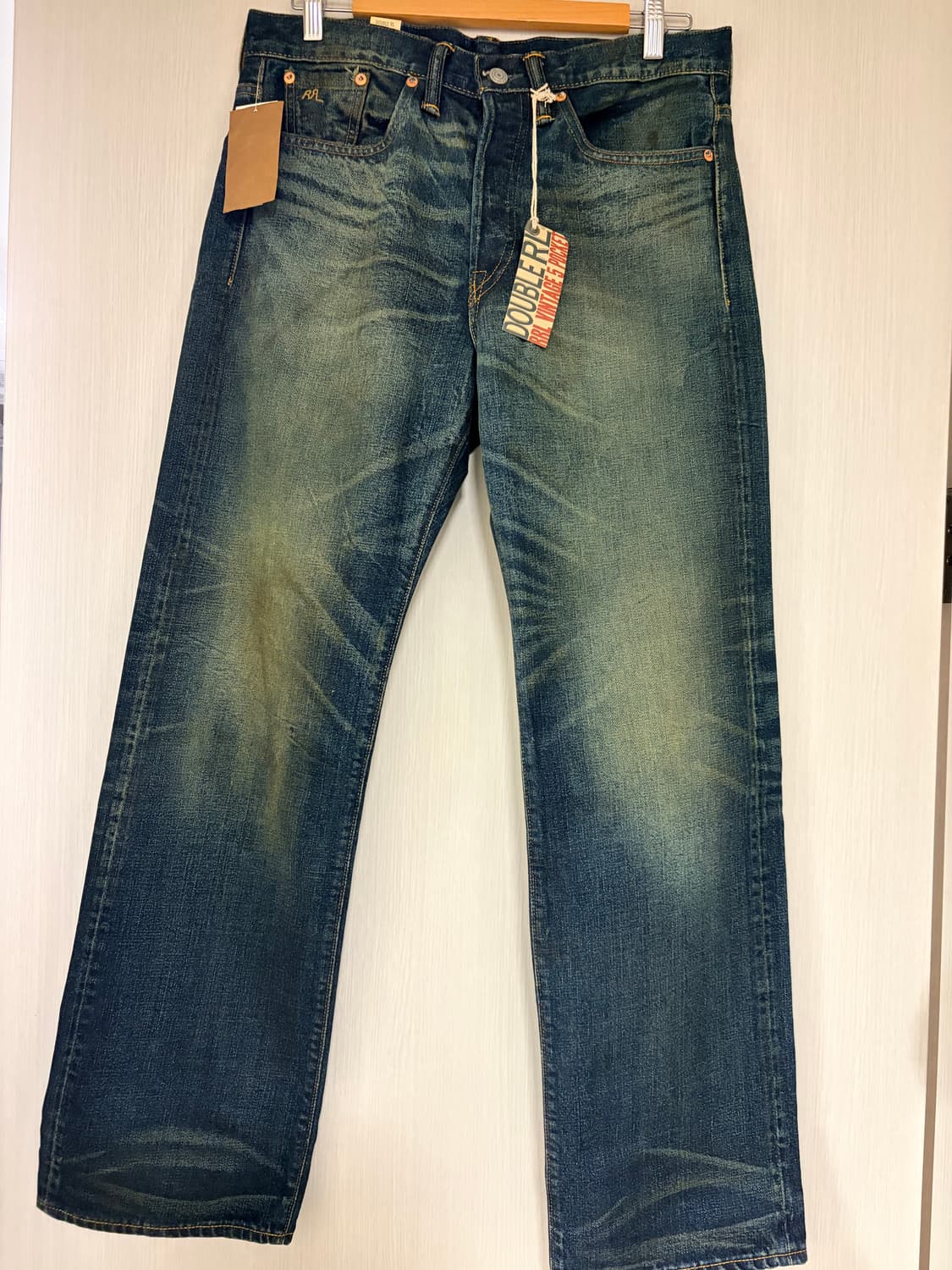 RRL 더블알엘 빈티지 파이브포켓핏 기빈스 진 30x32 상품이미지1