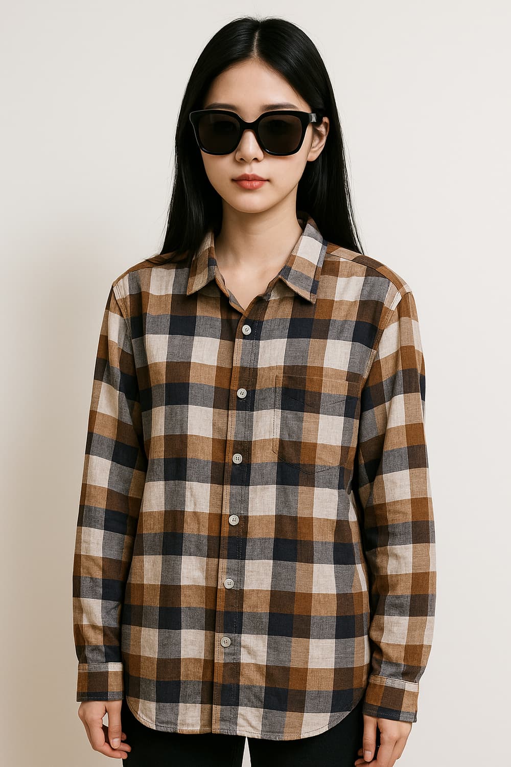 솔리드옴므 우영미. 여자 린넨 셔츠_105 상품이미지1