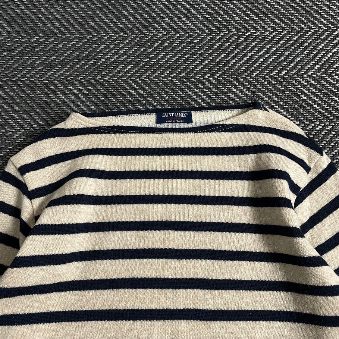 세인트제임스 단가라 램스울 스웨터y 3077 상품이미지5