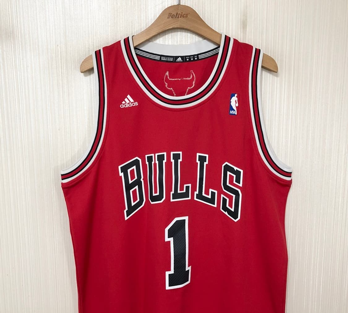 NBA 아디다스 시카고불스 스윙맨유니폼 M(105) #1 데릭로즈 상품이미지2