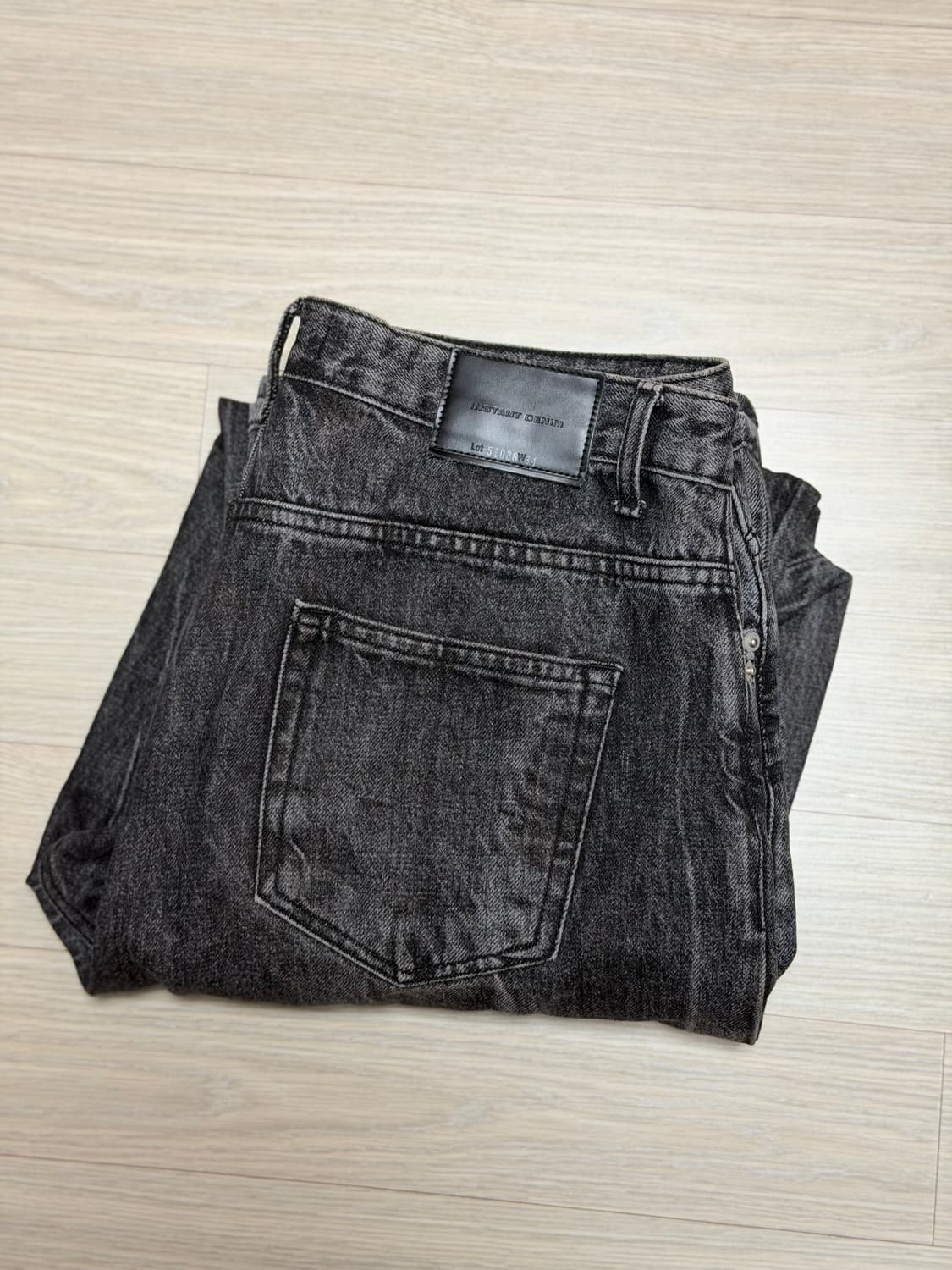 34] 브랜디드 흑청 스트레이트 상품이미지1