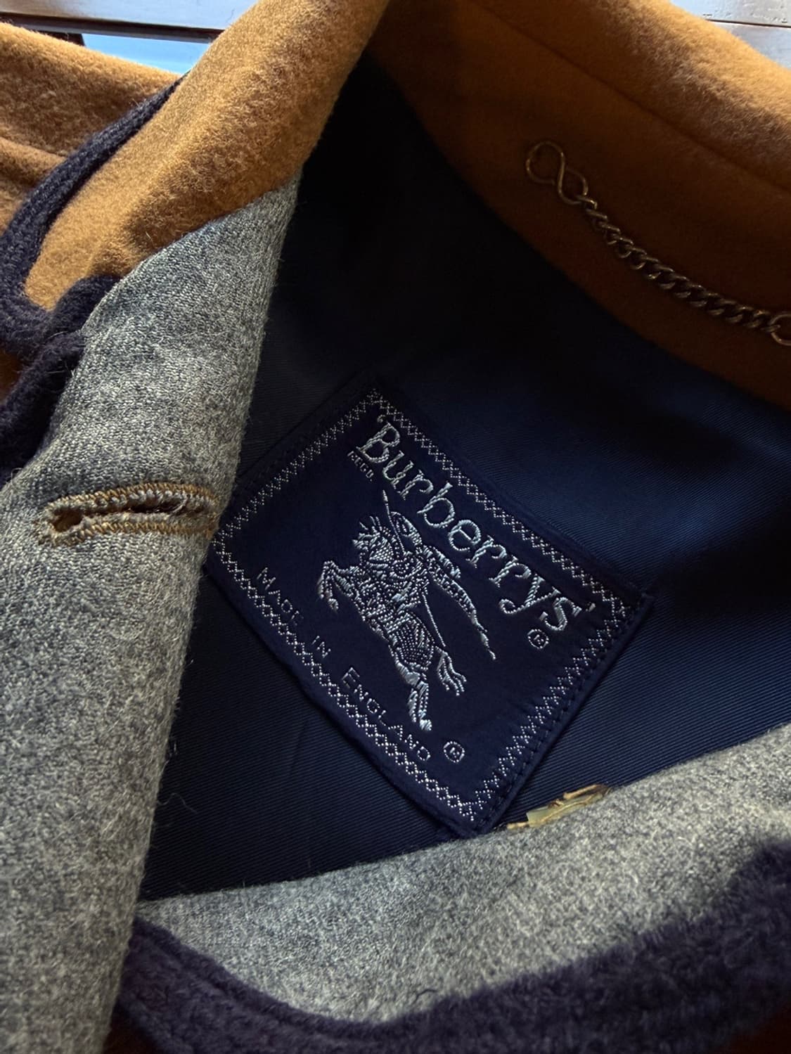 버버리 금장 케이프 자켓 100 상품이미지6