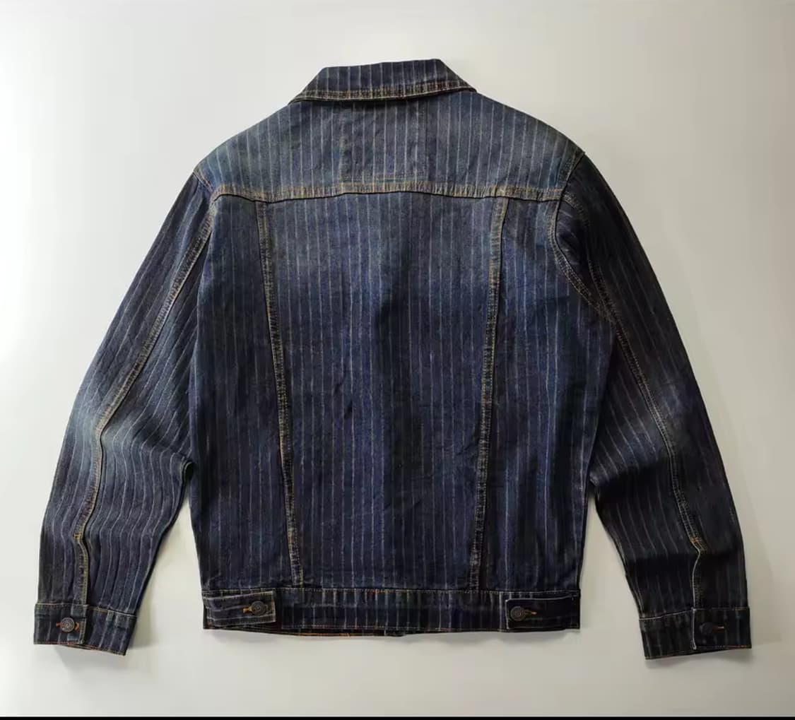 빈티지 스타일 스프라이트 데님 청자켓 새제품 상품이미지2