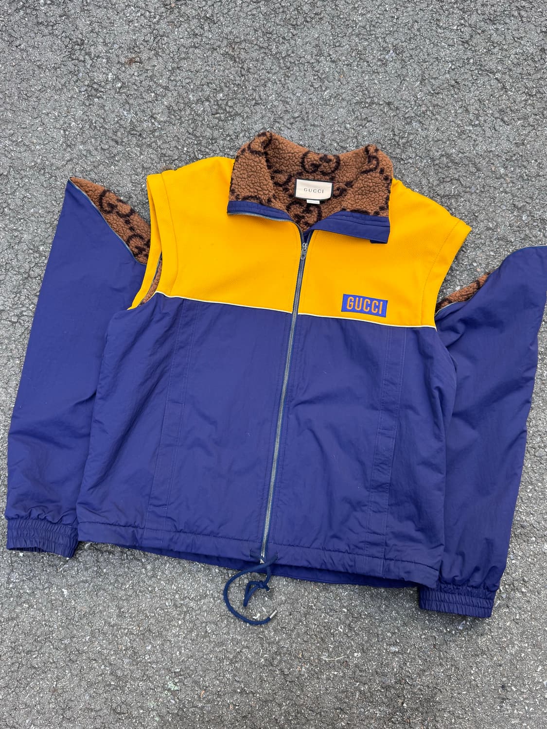 Gucci 구찌 투톤 테크니컬 저지 자켓  상품이미지2