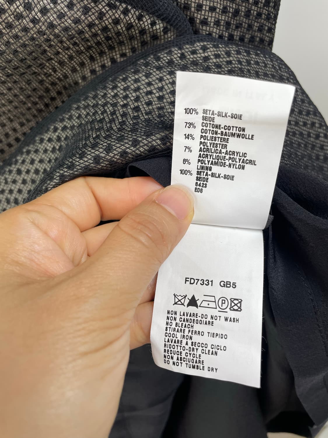 펜디 블랙 시스루 원피스 42 상품이미지6