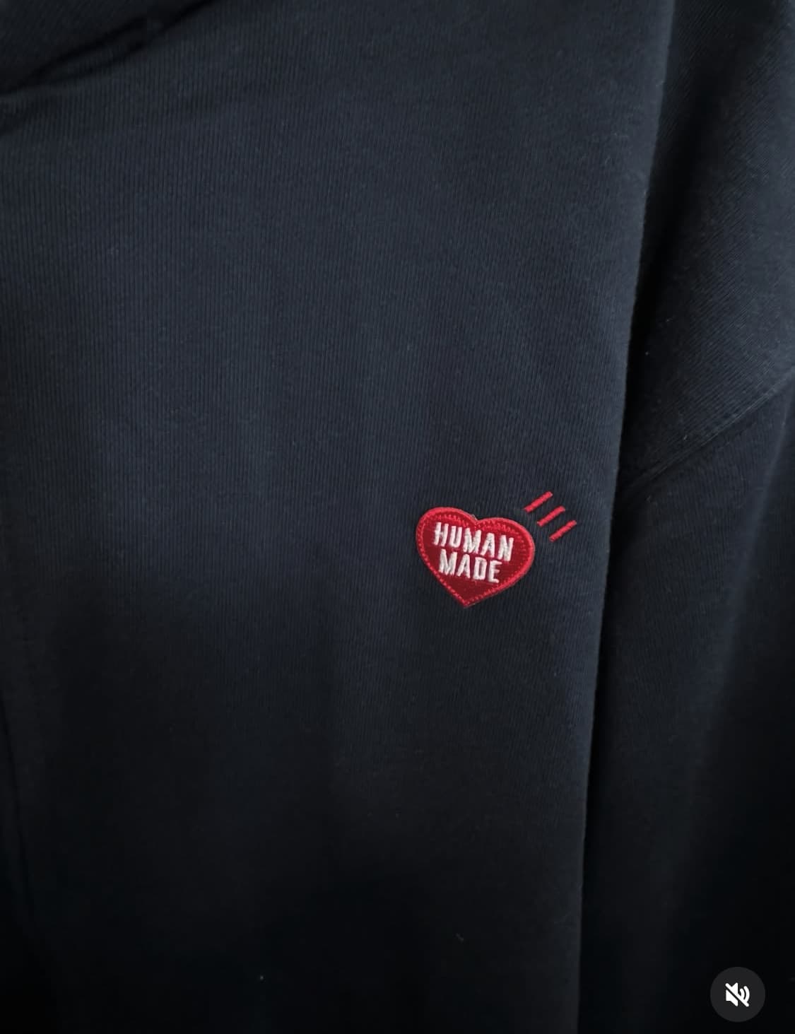 휴먼메이드 네이비 후드집업 상품이미지3