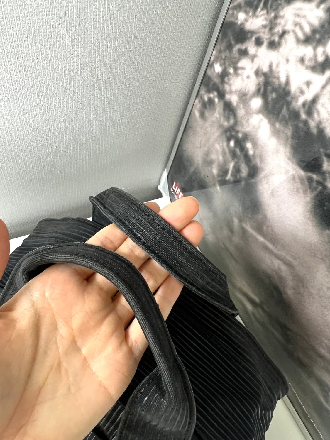 PORTER-TOTE BAG S (Washed Stripe Black) 상품이미지5