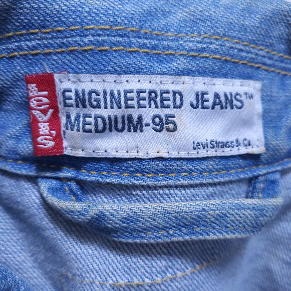 리바이스 남성 청자켓 M 0323 뽀샤샤 상품이미지6