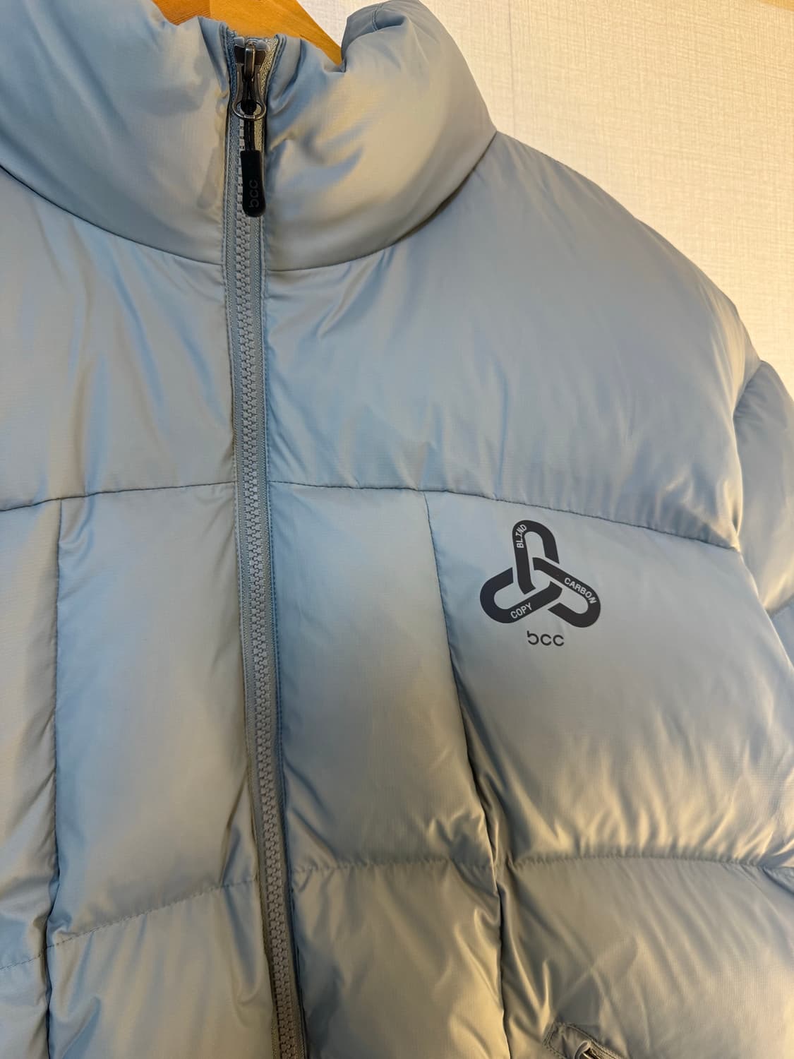 [XL]블랙야크 퍼텍스 덕다운 패딩 스카이블루 상품이미지3