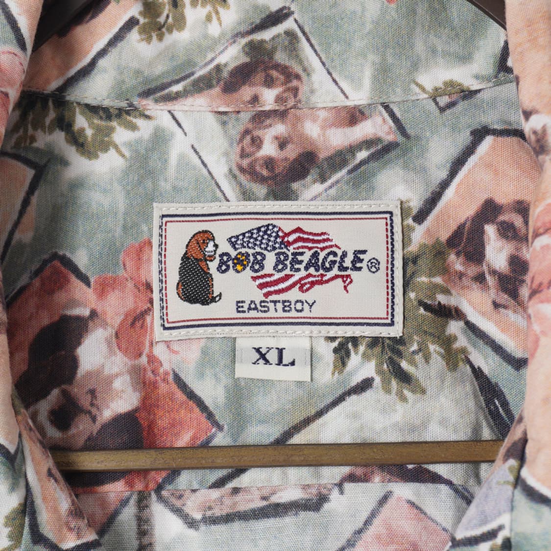 Bob Beagle by Eastboy 비글 하와이안 셔츠 XL 상품이미지5