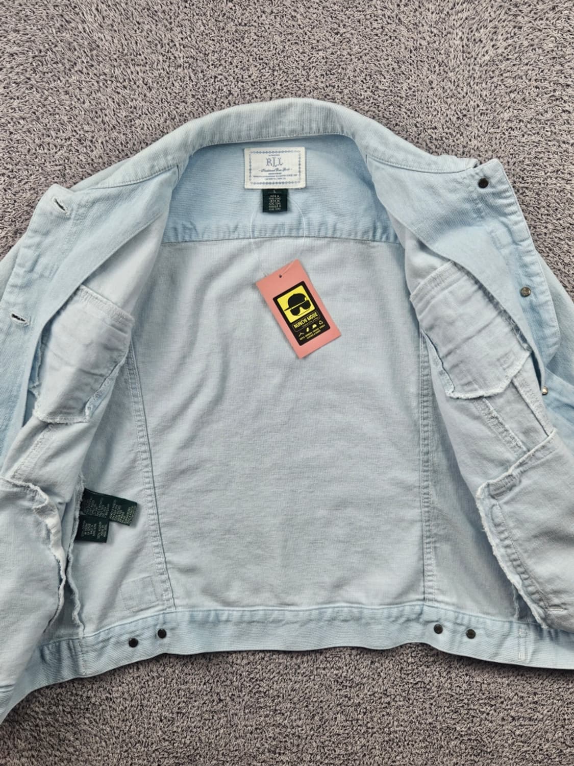 랄프로렌 RLL 라이트워싱 데님 트러커 자켓 ( L ) / 11634 상품이미지10