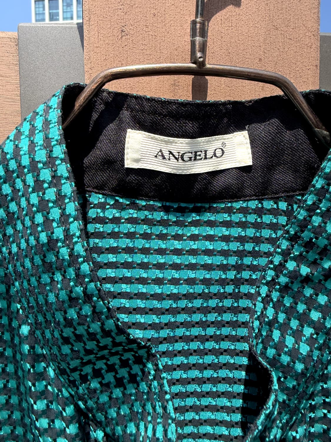  Angelo Green Jacquard Pattern Shirt 상품이미지5