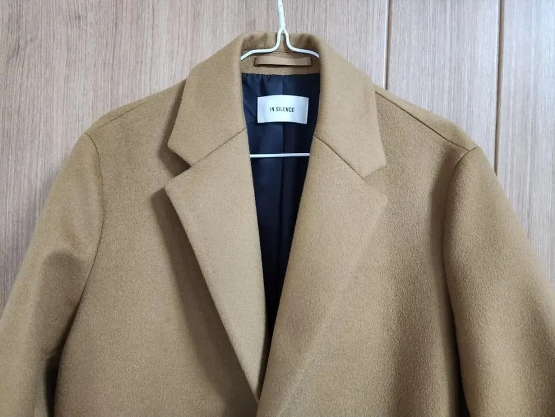 (XS)인사일런스 솔리스트 캐시미어 혼방 코트 상품이미지5