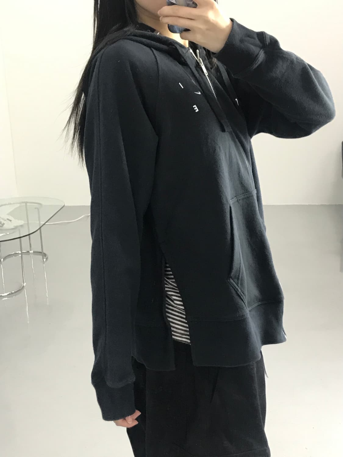 나이키 그래픽 옆트임 후드집업 상품이미지2