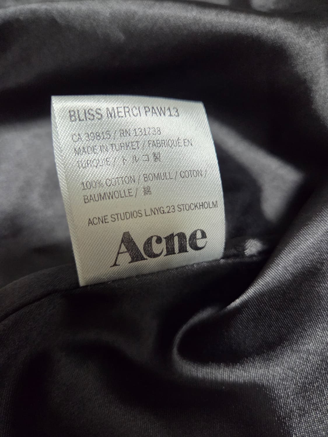 아크네스튜디오 여성 ma-1 붐버 상품이미지7