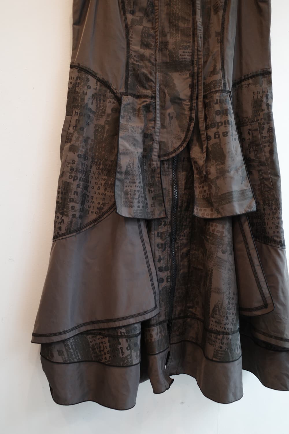 Japan brand 유니크 패턴 집업 원피스 상품이미지4