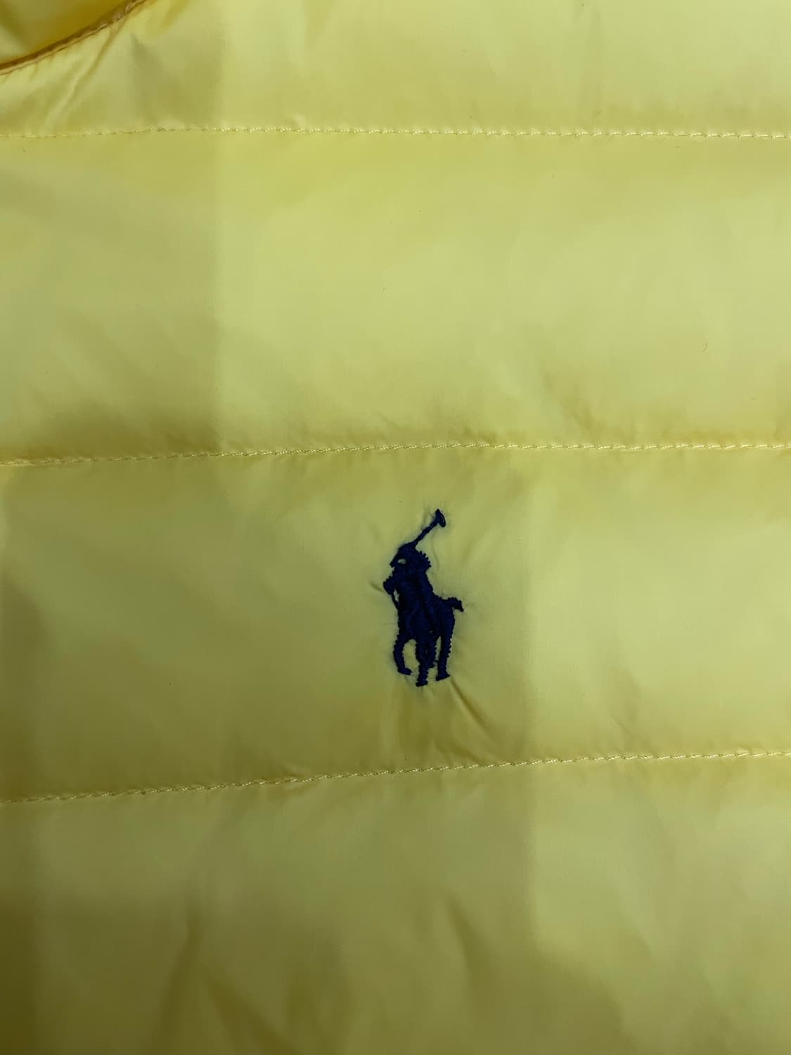 폴로 랄프로렌 다운 푸퍼 베스트 패딩조끼 옐로우 상품이미지4