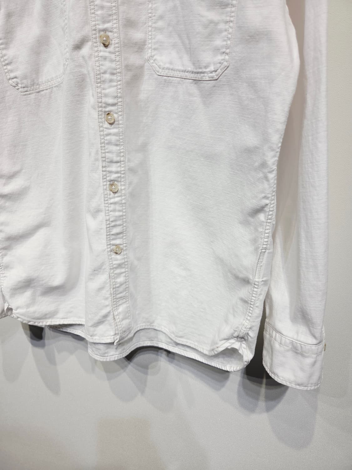 Series 시리즈 루즈핏 화이트 셔츠_100 상품이미지4