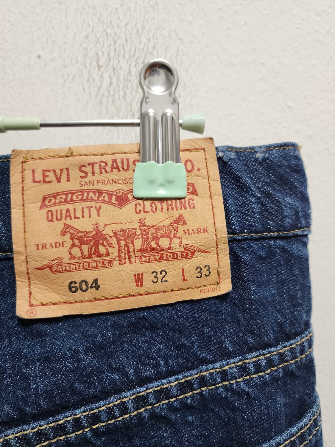 리바이스 진청 604 데님 팬츠 상품이미지3