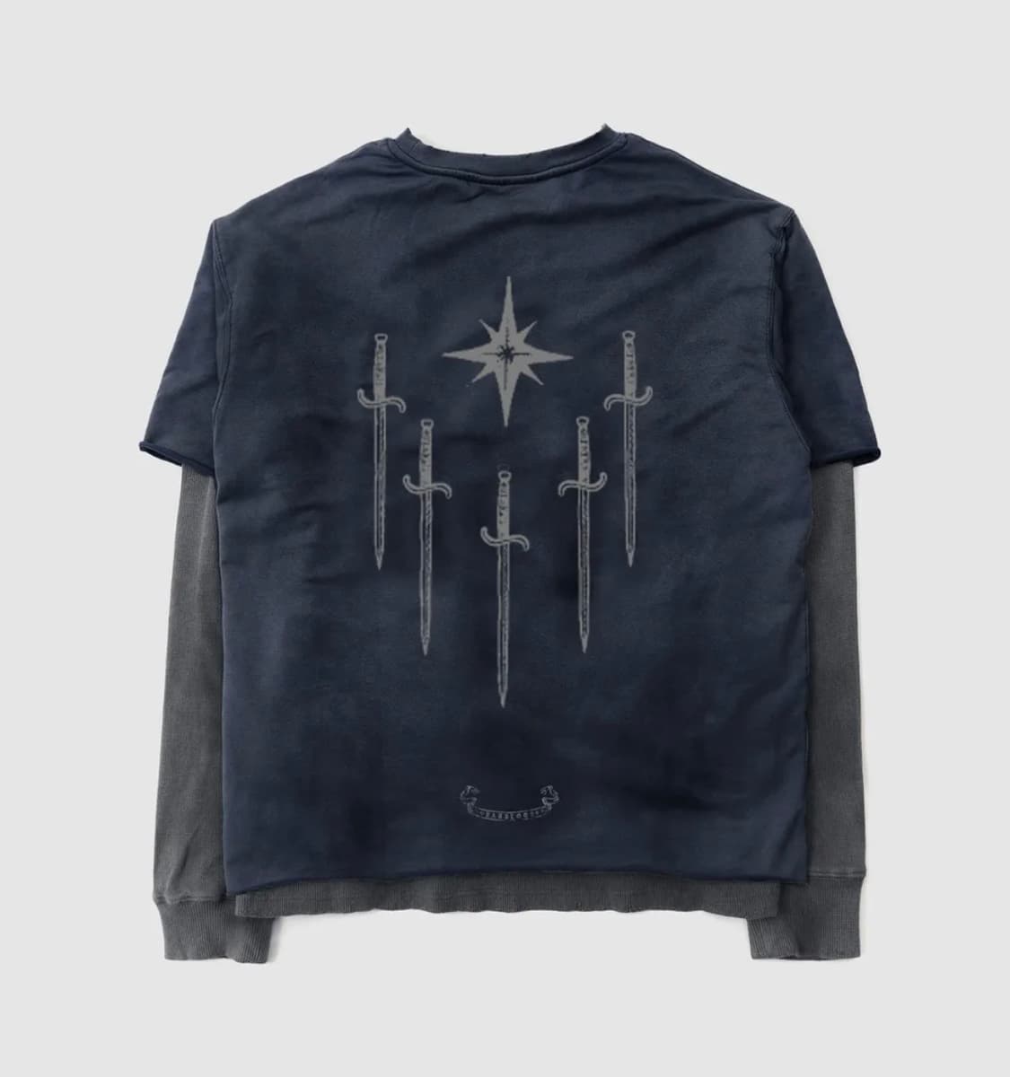 배드블러드 레이어드 데미지 롱슬리브 상품이미지2