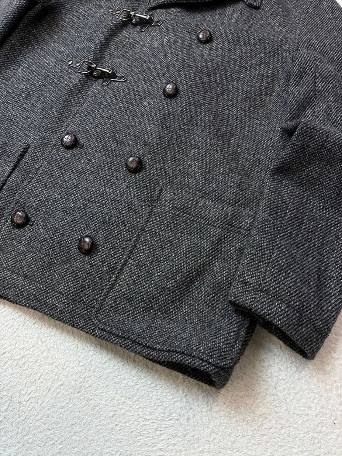 에이소스 ASOS Hook 헤링본 더블 코트 PN6101 상품이미지4