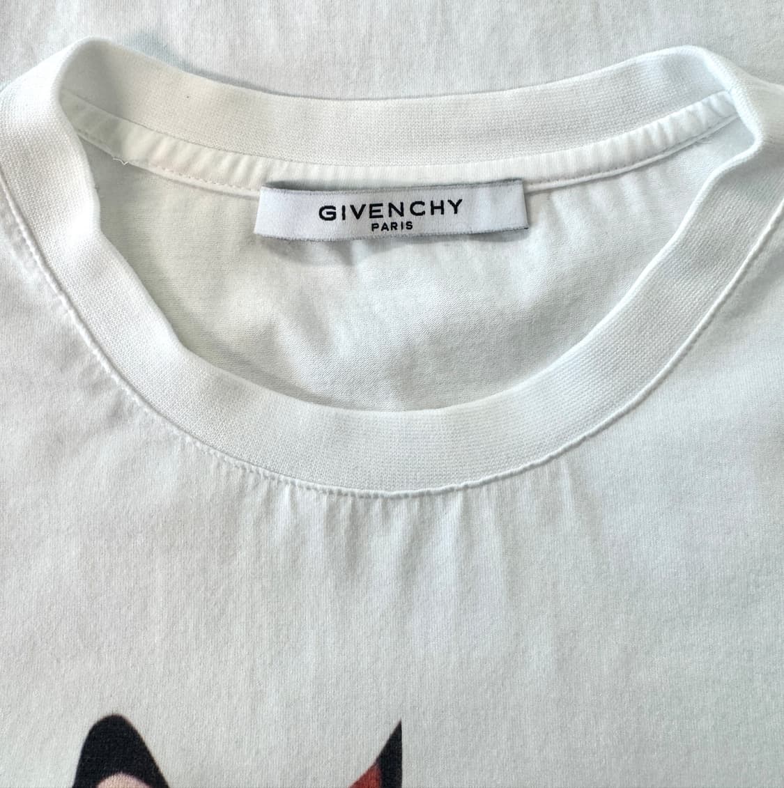 GIVENCHY 지방시 밤비 BAMBI 화이트 반팔티셔츠 XS 상품이미지3