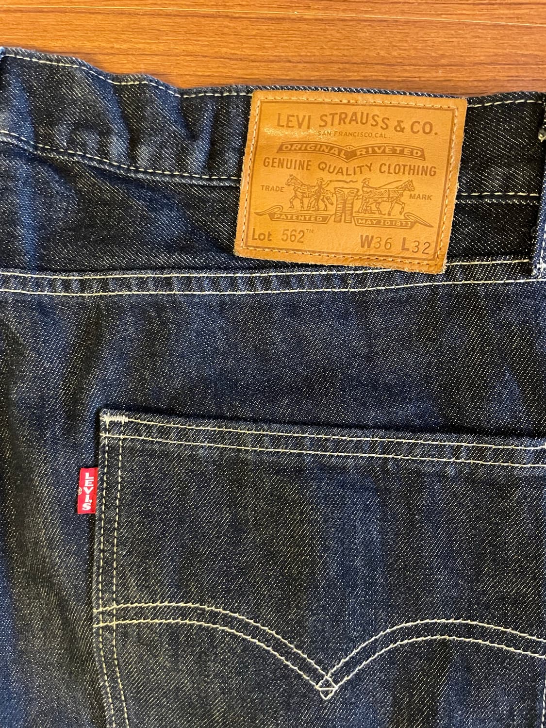 [36X32] 리바이스 562 루즈 테이퍼드 카펜터 상품이미지5