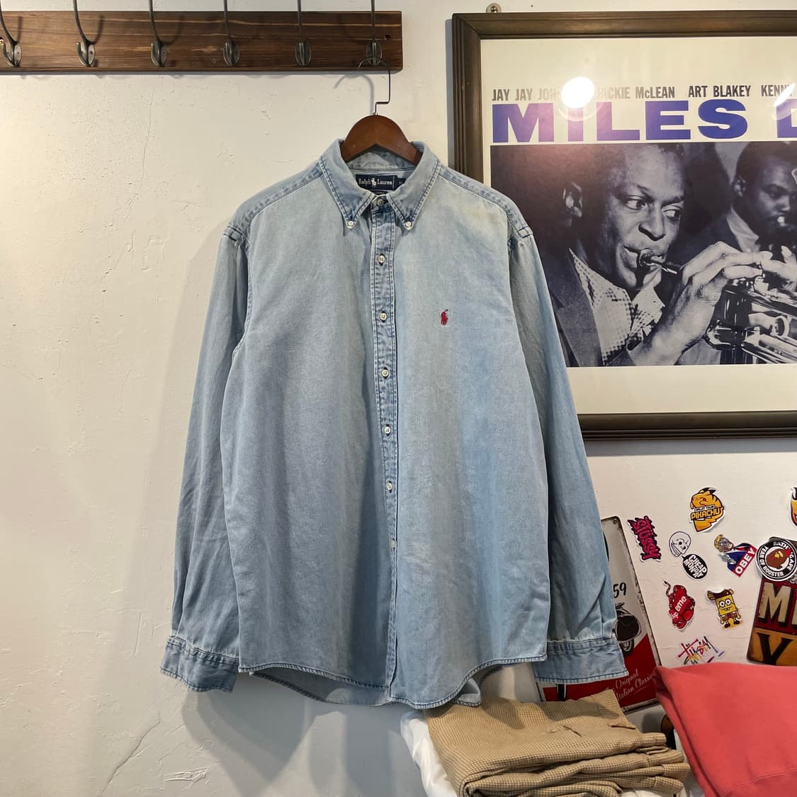 폴로 랄프로렌 데님셔츠 2XL 상품이미지1