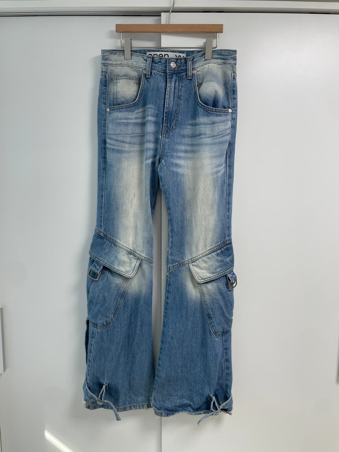 open yy knee cargo pants 1사이즈 상품이미지3
