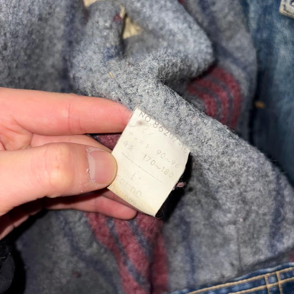 (L) 블루웨이 빈티지 트럭커 데님 자켓 상품이미지6