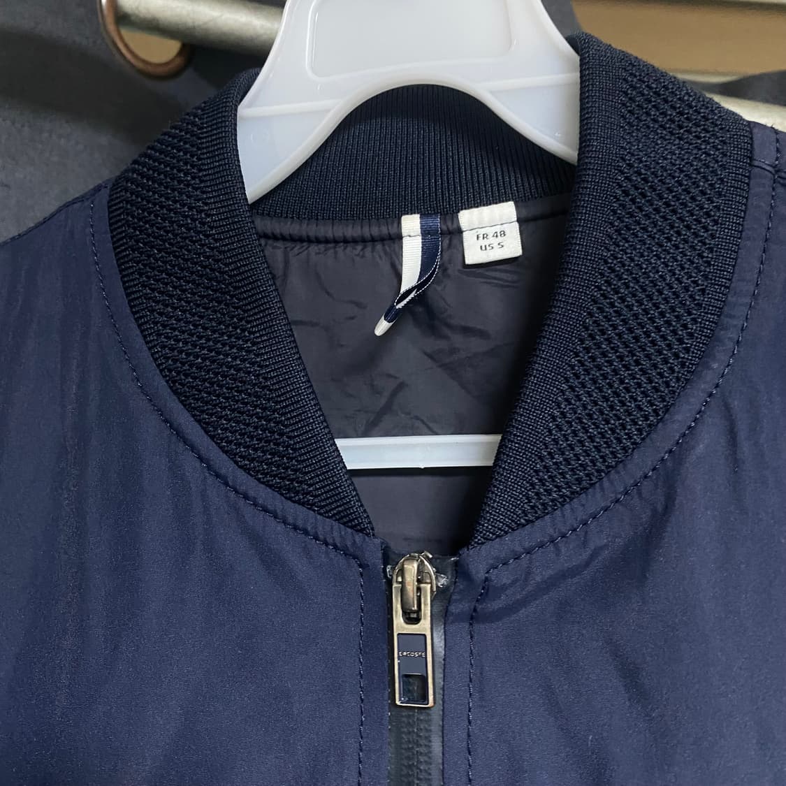 라코스테 블루종 자켓 네이비 S 상품이미지5