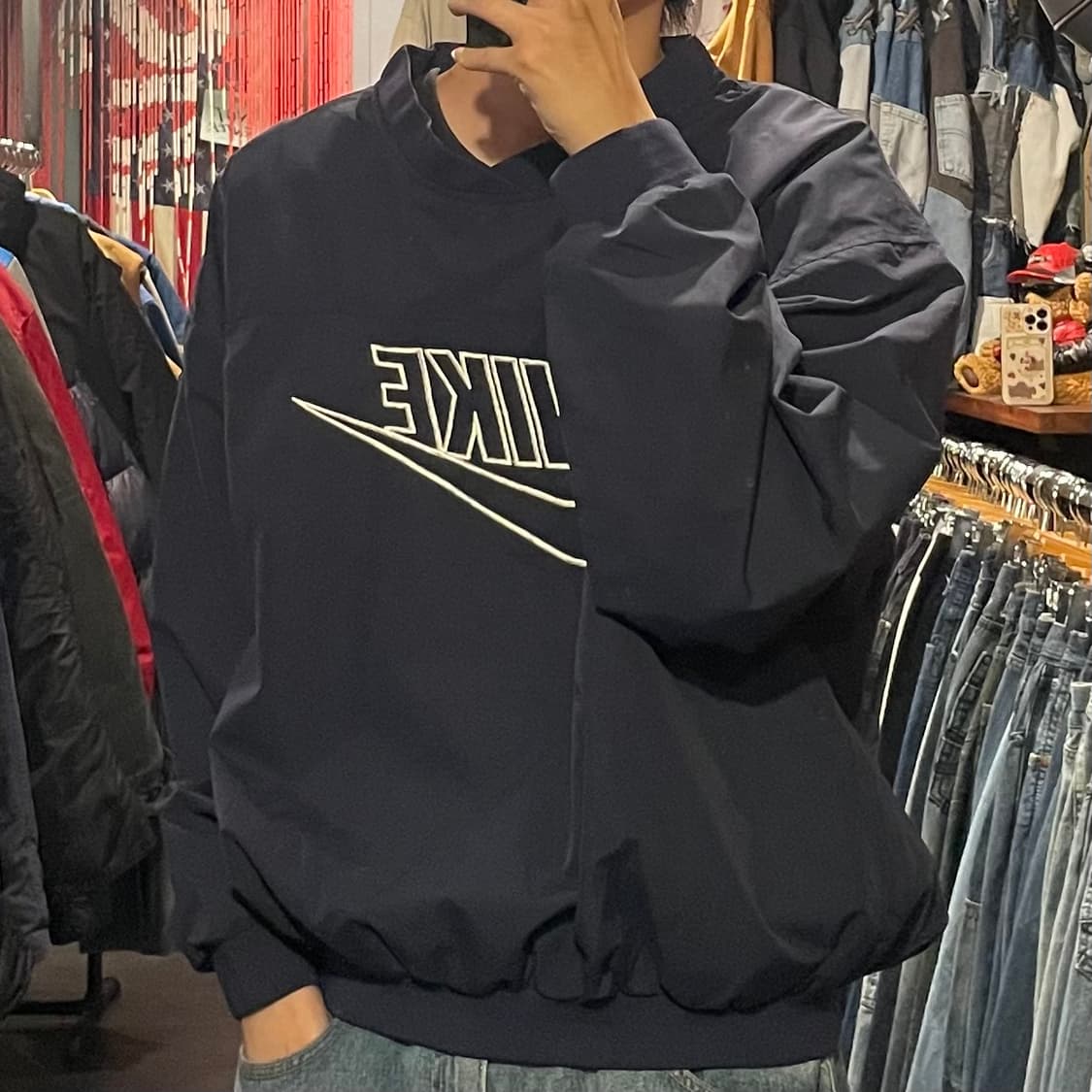 [IM] NIKE 나이키 네이비 웜업 상품이미지5