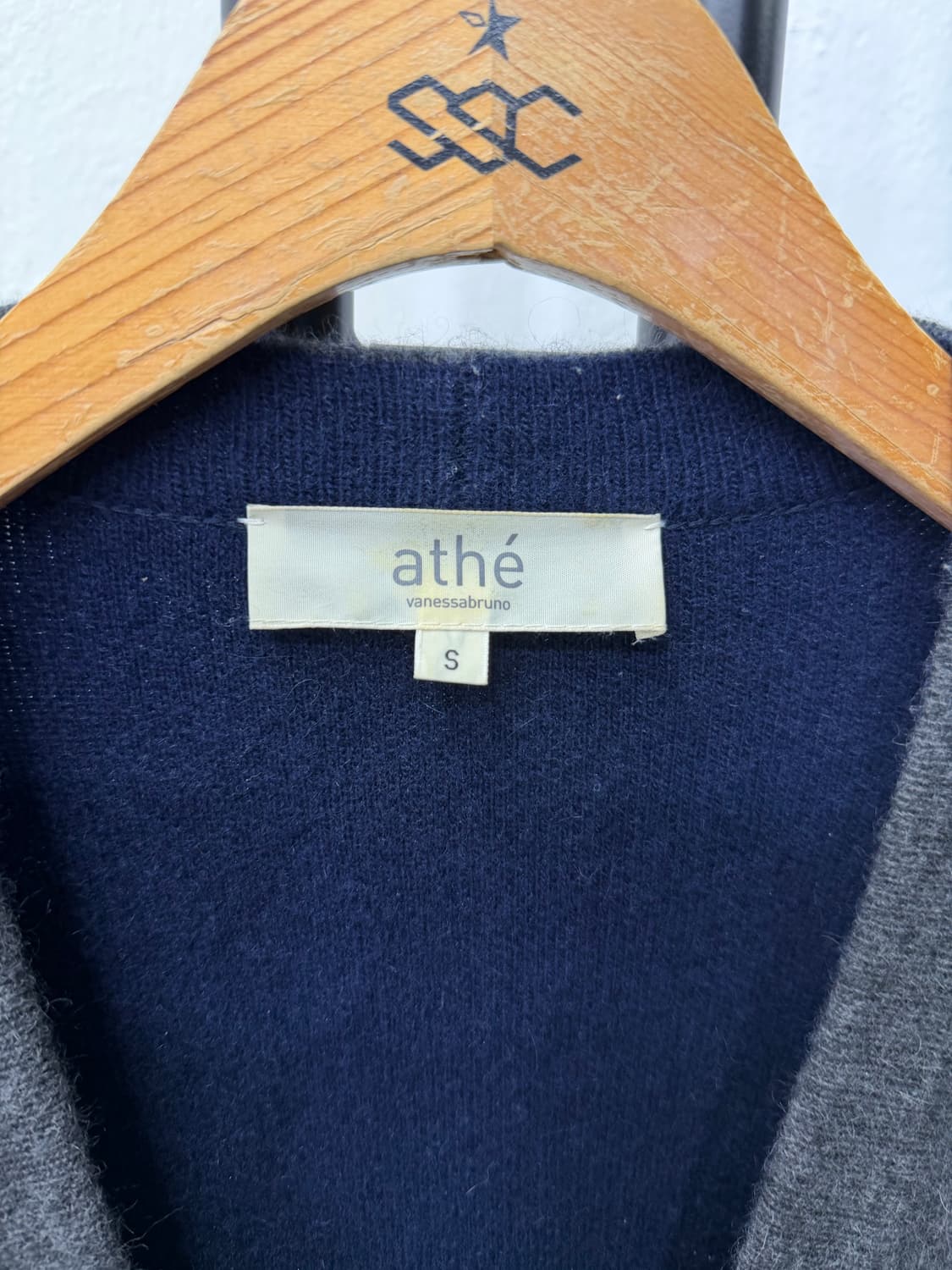 정품) 아떼바네사브루노 루즈핏 니트 롱가디건 0(55-66) 상품이미지5