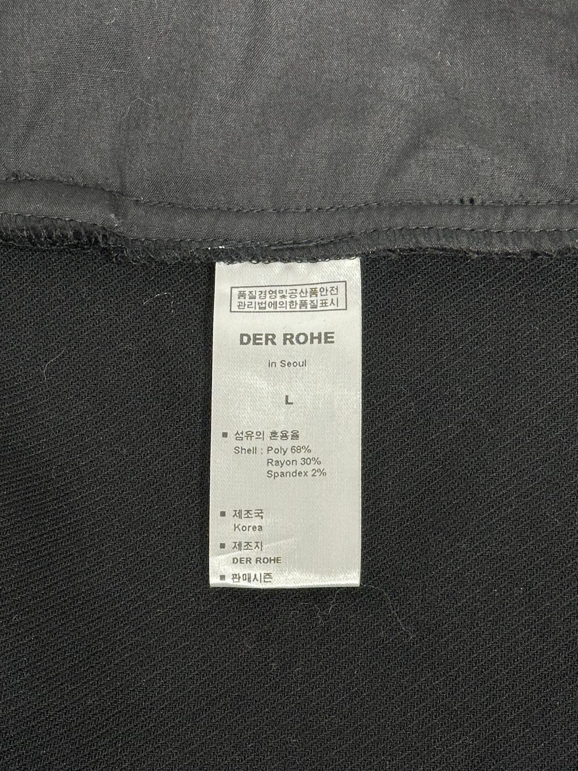 빈티지 빅 포켓 블랙 셔츠 자켓 L 상품이미지7