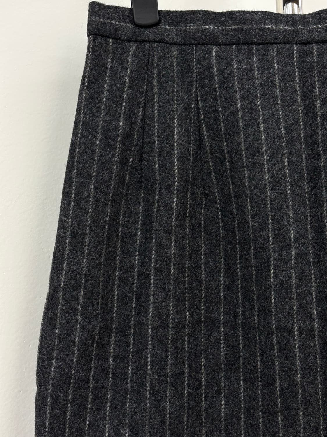 빈티지 차콜 울 스커트 상품이미지5