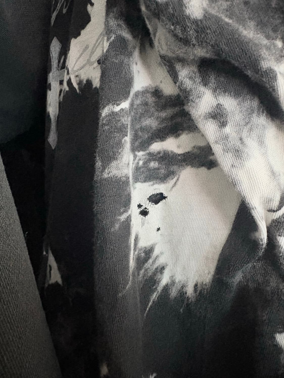 빈티지 십자가 후드집업 상품이미지5