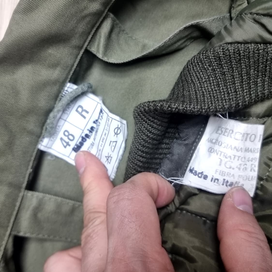 이태리제 이탈리아군 필드자켓 야상(100-105) 상품이미지7