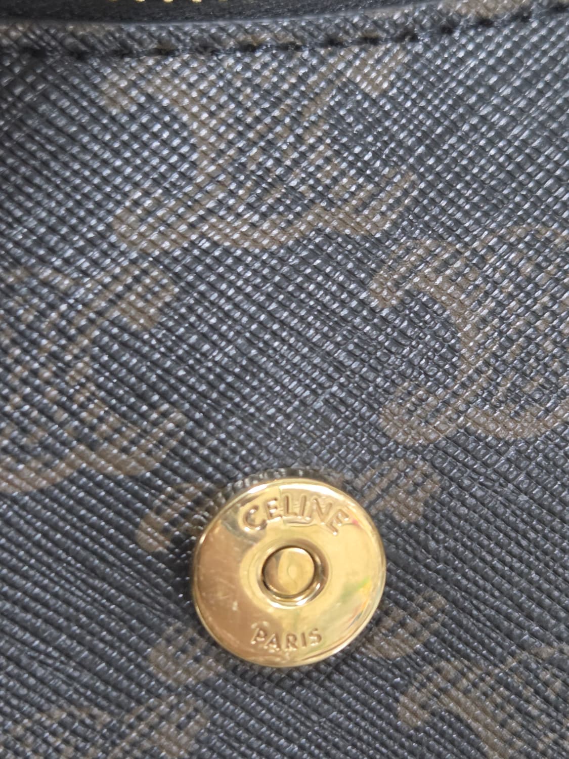 [새상품급] 셀린느 트리옹프 아바백 Black Tan 상품이미지8