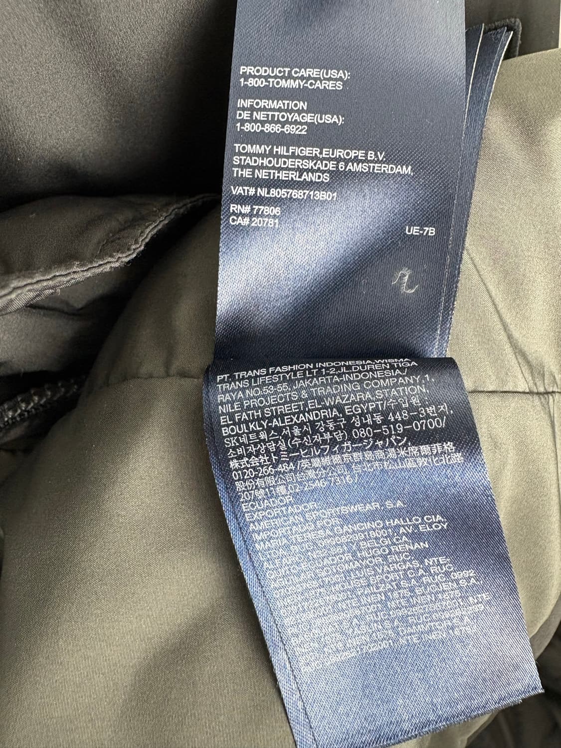 타미힐피거 구스 패딩 점퍼 상품이미지8