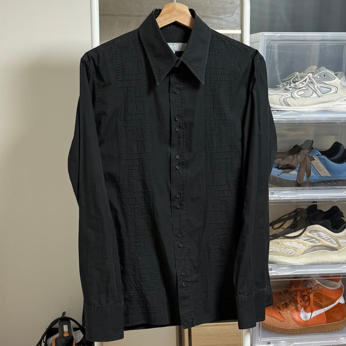 베르사체 진스 꾸뛰르 이중버튼 셔츠 상품이미지1