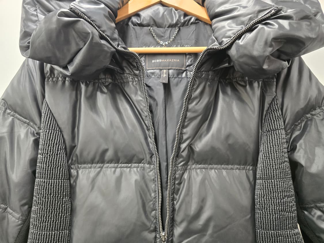 BCBG 막스아즈리아 여성 덕다운 롱패딩.
싸이즈 L 상품이미지4