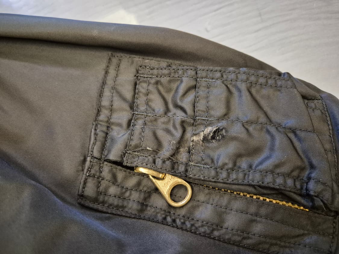 90s MEN'S BAT-SU 리버시블 플라이트 자켓 상품이미지8